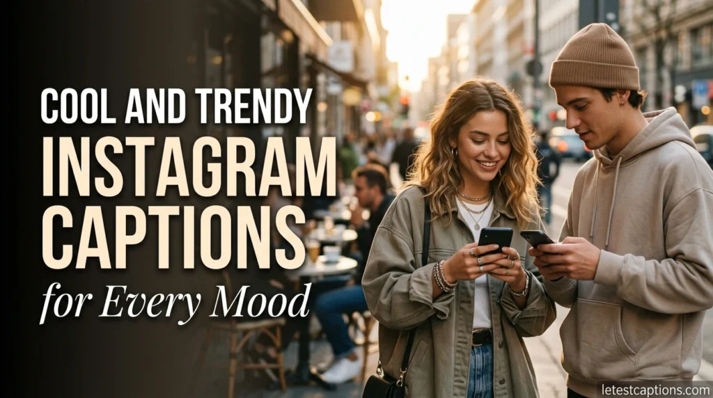 Cool and Trendy Instagram Captions for Every Mood