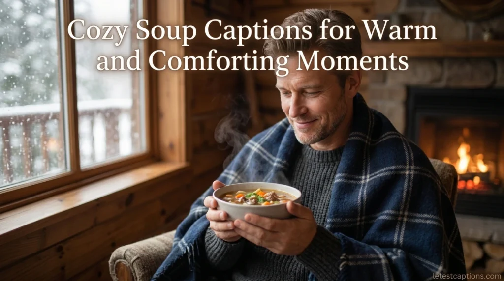 Cozy Soup Captions for Warm and Comforting Moments