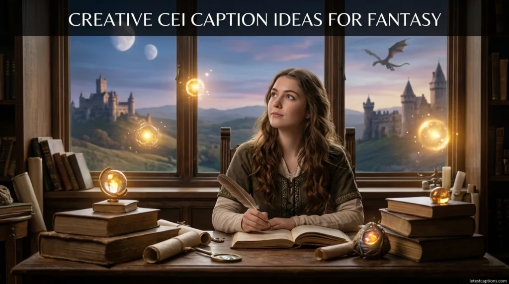 Creative CEI Caption Ideas for Fantasy