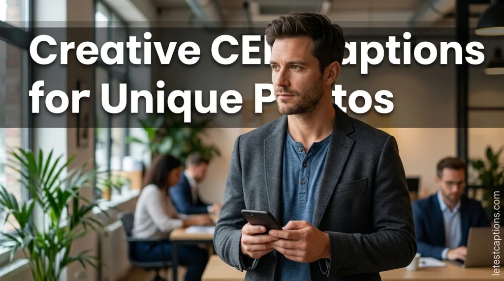 Creative CEI Captions for Unique Photos