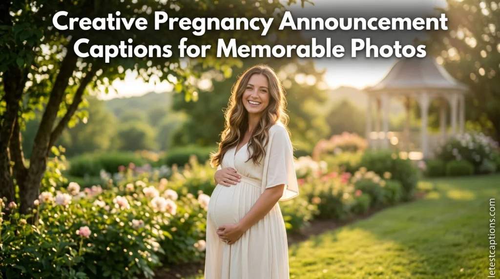 Creative Pregnancy Announcement Captions for Memorable Photos