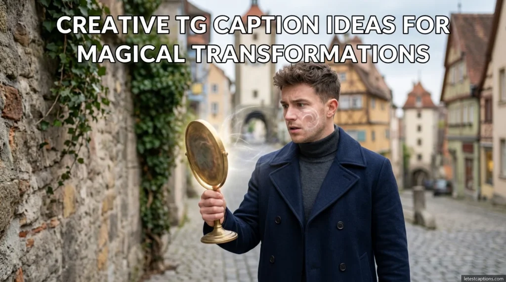 Creative TG Caption Ideas for Magical Transformations