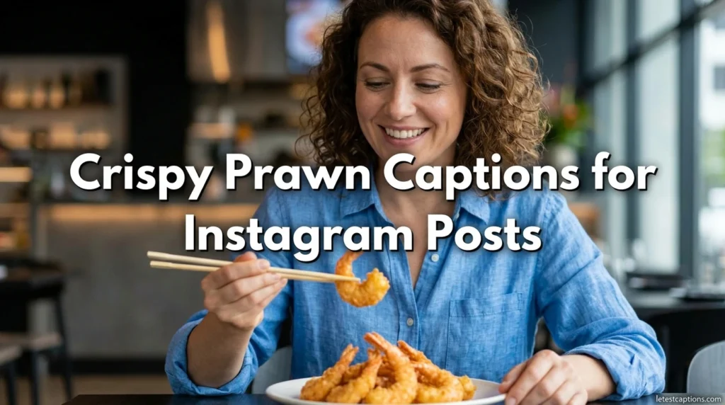 Crispy Prawn Captions for Instagram Posts