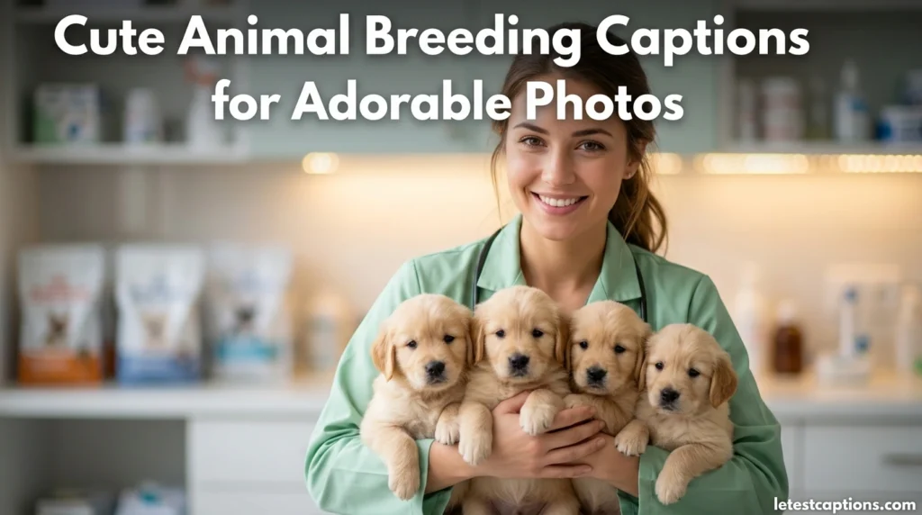 Cute Animal Breeding Captions for Adorable Photos