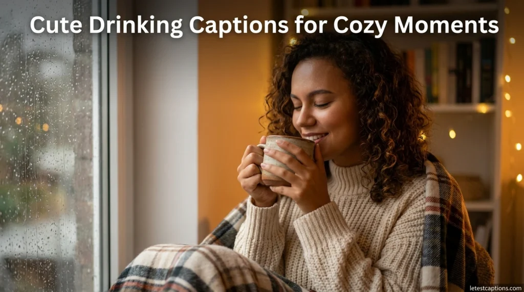 Cute Drinking Captions for Cozy Moments