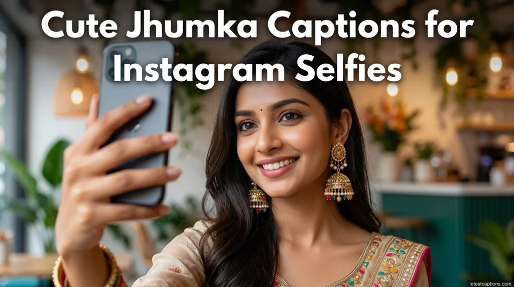 Cute Jhumka Captions for Instagram Selfies