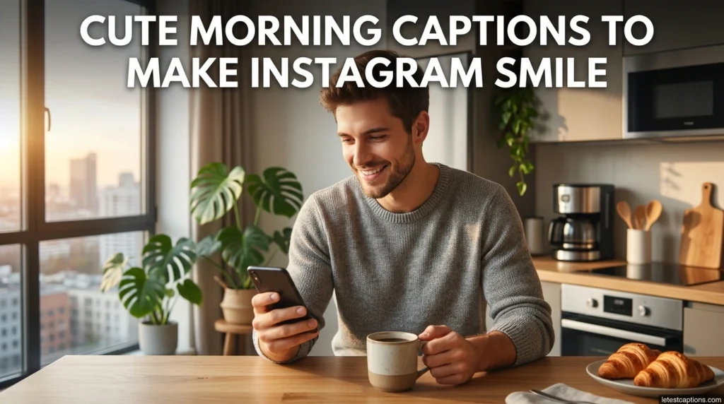 Cute Morning Captions to Make Instagram Smile