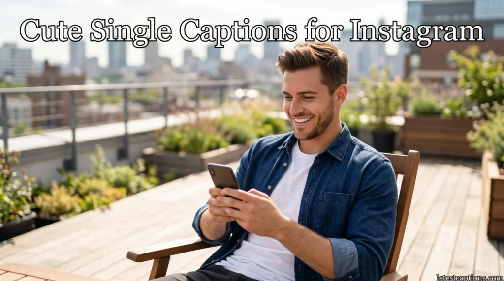 Cute Single Captions for Instagram