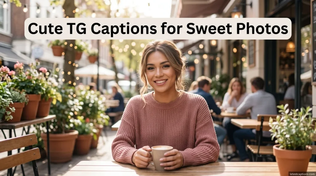Cute TG Captions for Sweet Photos