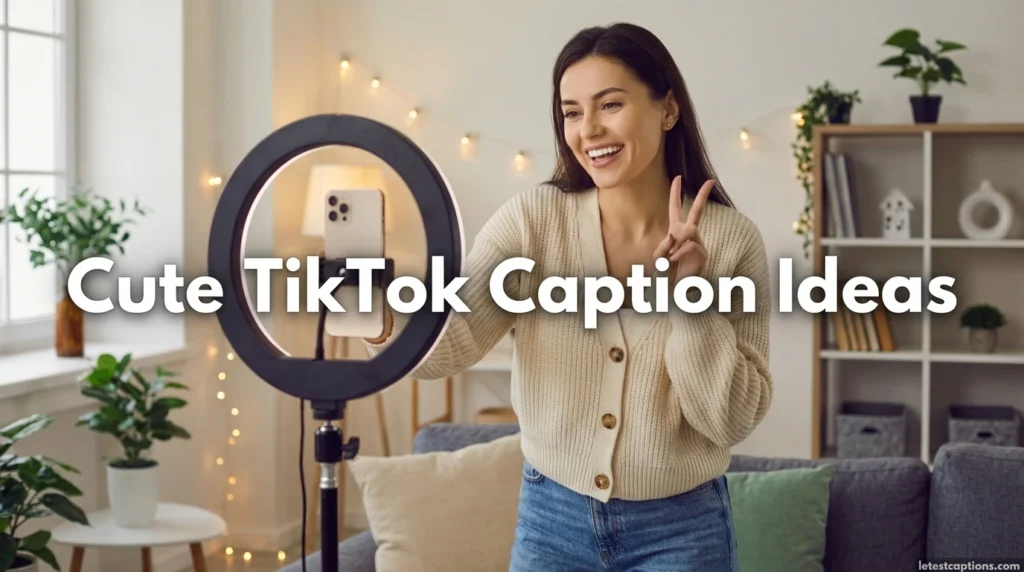 Cute TikTok Caption Ideas