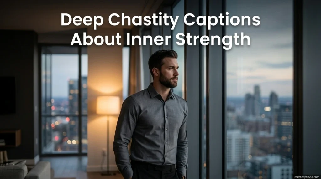 Deep Chastity Captions About Inner Strength