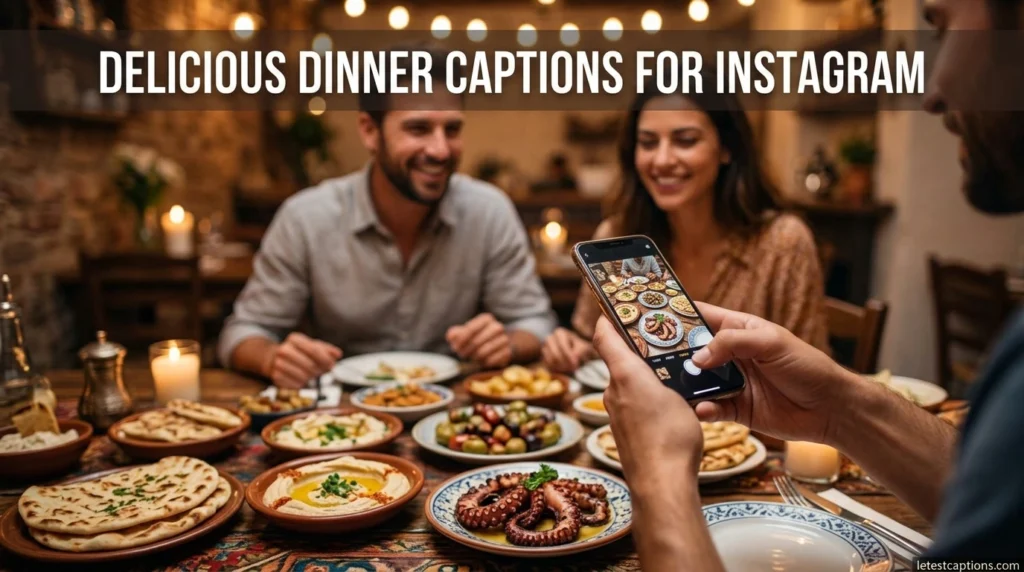 Delicious Dinner Captions for Instagram