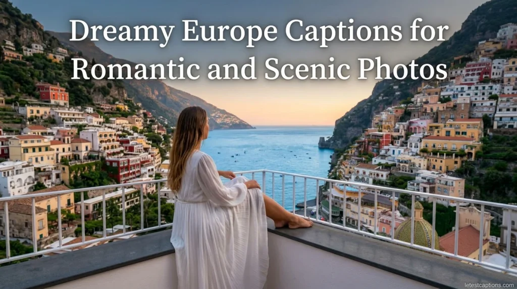 Dreamy Europe Captions for Romantic and Scenic Photos
