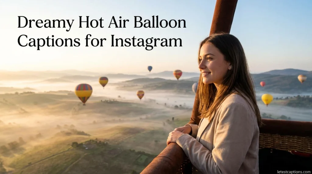 Dreamy Hot Air Balloon Captions for Instagram