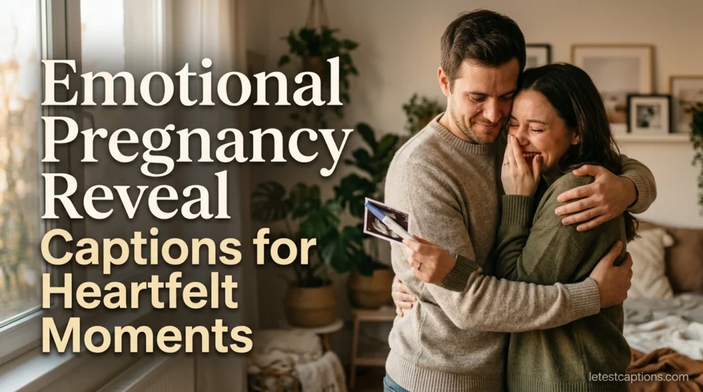 Emotional Pregnancy Reveal Captions for Heartfelt Moments