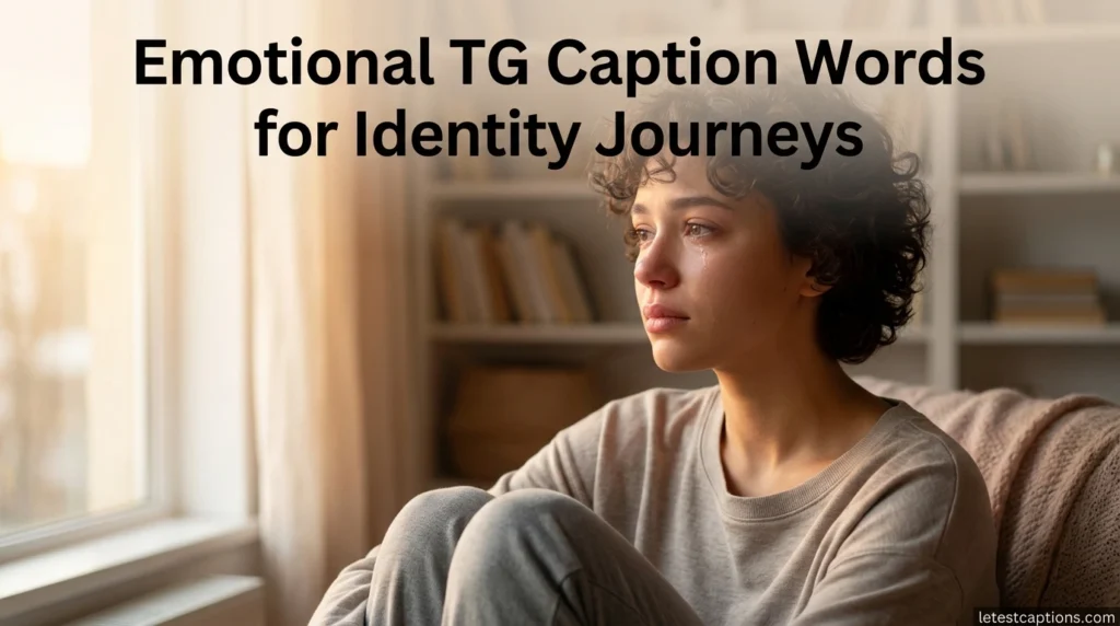 Emotional TG Caption Words for Identity Journeys