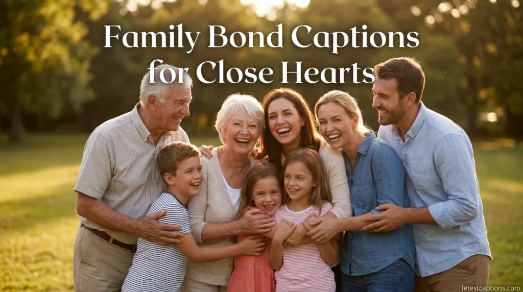 Family Bond Captions for Close Hearts
