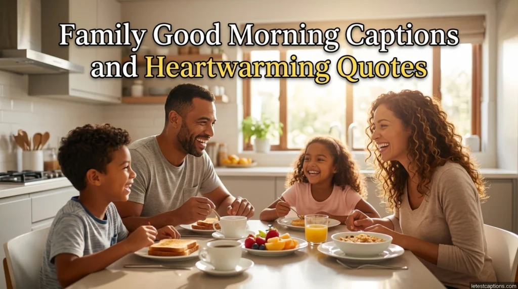 Family Good Morning Captions and Heartwarming Quotes