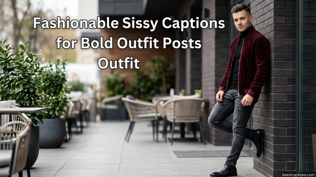 Fashionable Sissy Captions for Bold Outfit Posts
