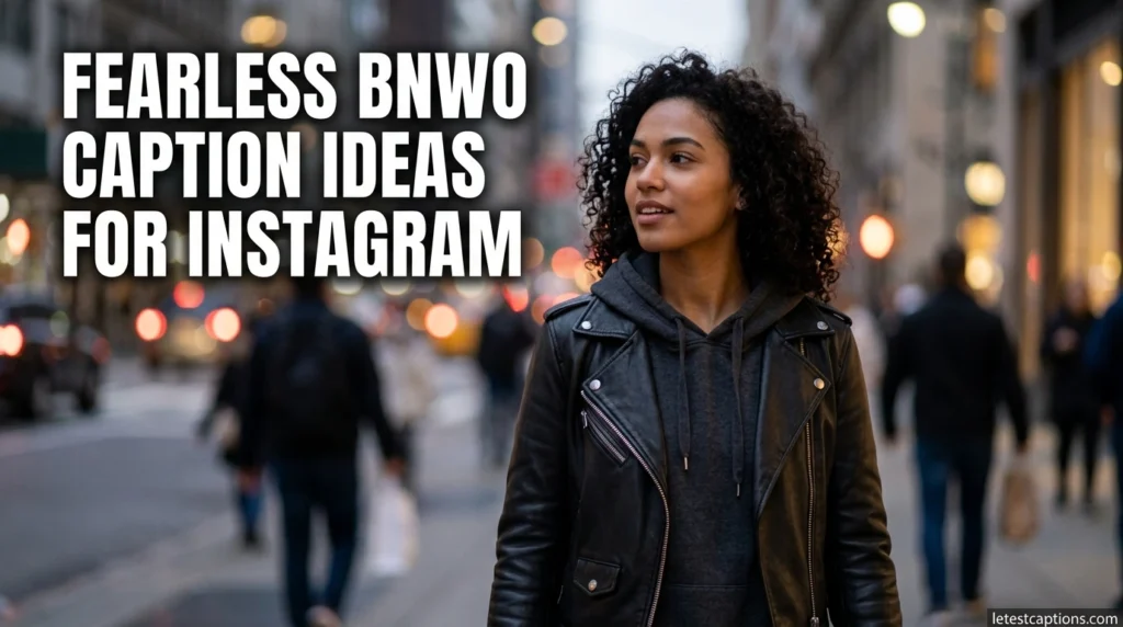 Fearless BNWO Caption Ideas for Instagram