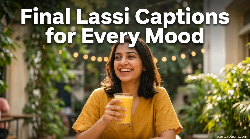 Final Lassi Captions for Every Mood