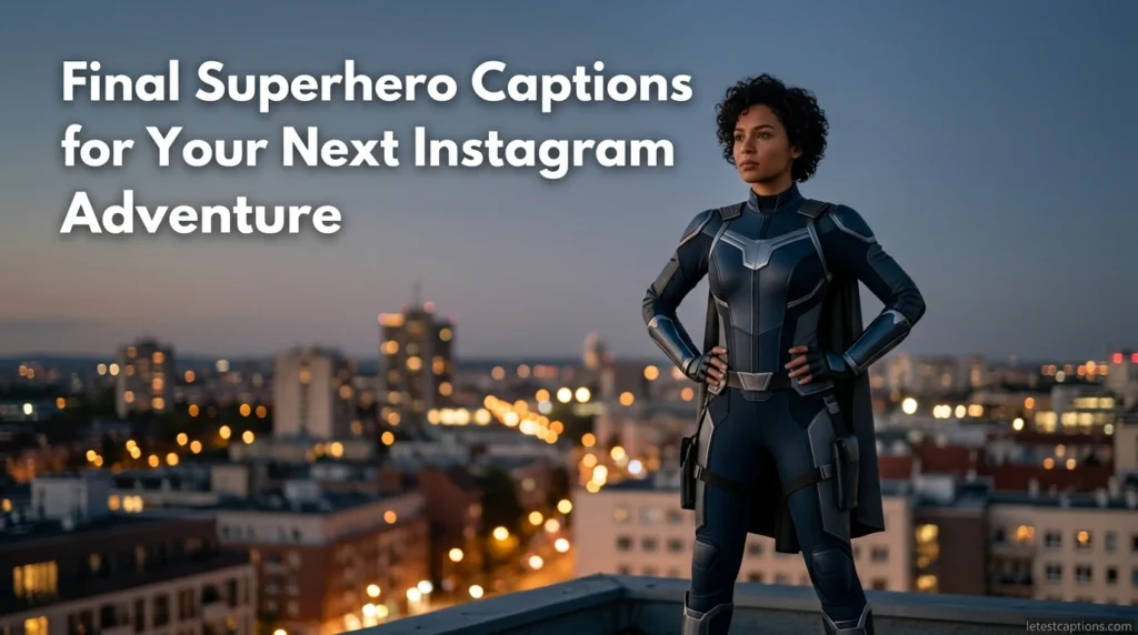 Final Superhero Captions for Your Next Instagram Adventure