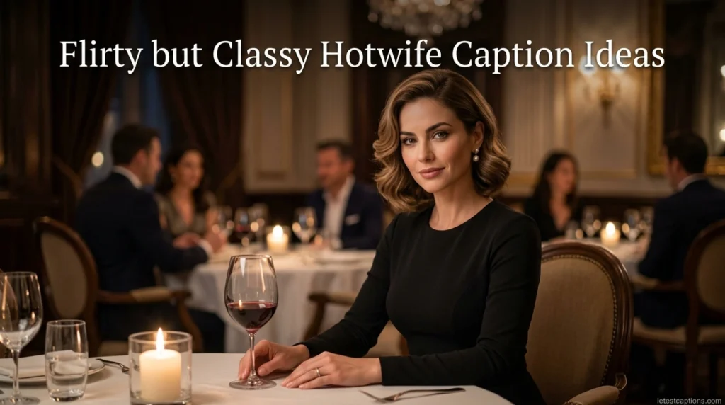 Flirty but Classy Hotwife Caption Ideas