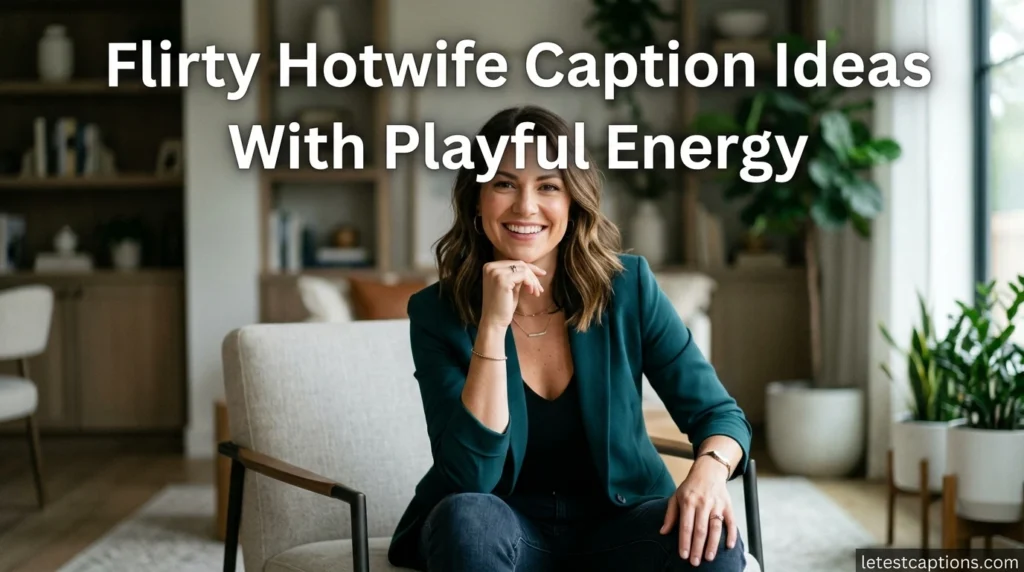 Flirty Hotwife Caption Ideas With Playful Energy