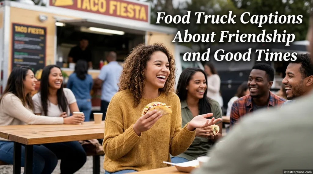 Food Truck Captions About Friendship and Good Times