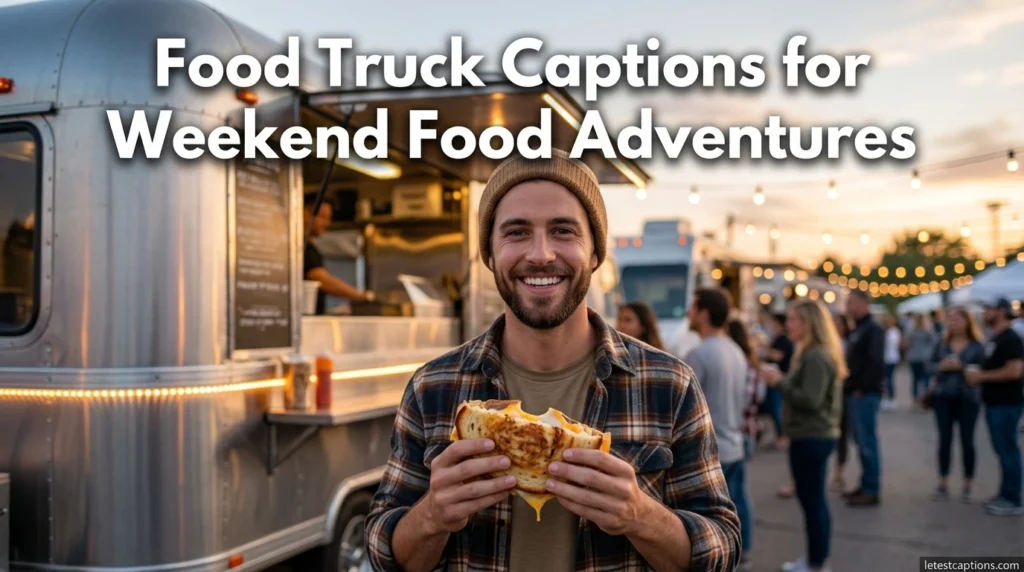 Food Truck Captions for Weekend Food Adventures