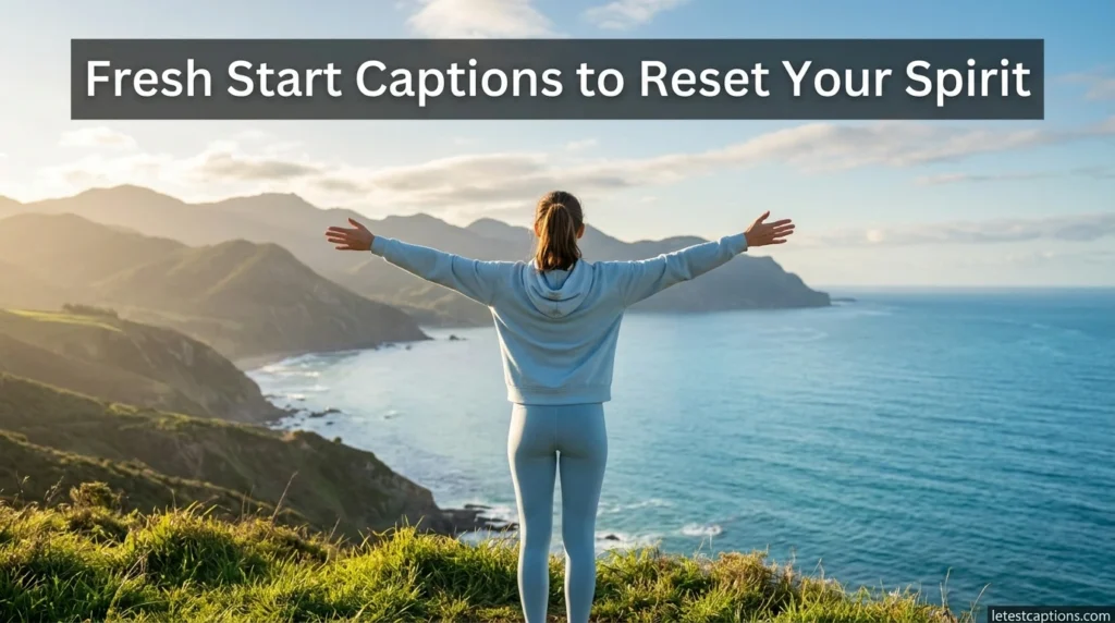 Fresh Start Captions to Reset Your Spirit
