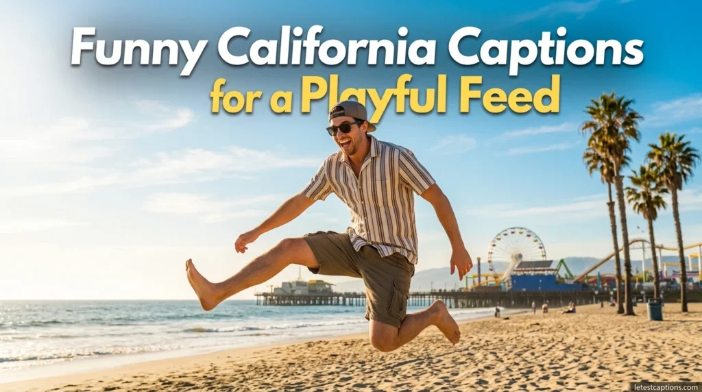 Funny California Captions for a Playful Feed