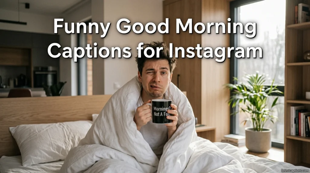 Funny Good Morning Captions for Instagram