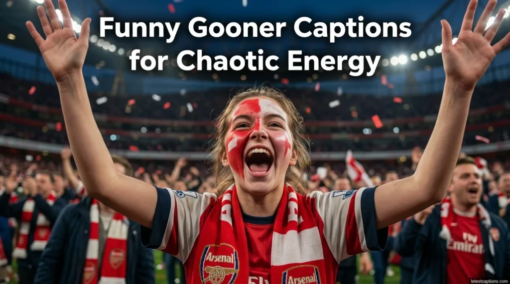 Funny Gooner Captions for Chaotic Energy