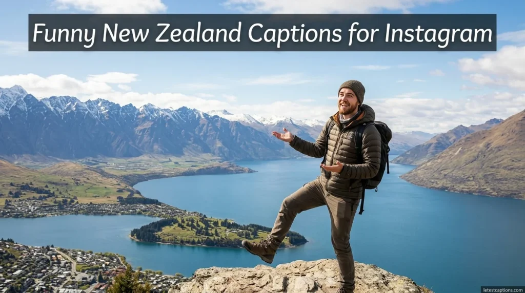 Funny New Zealand Captions for Instagram