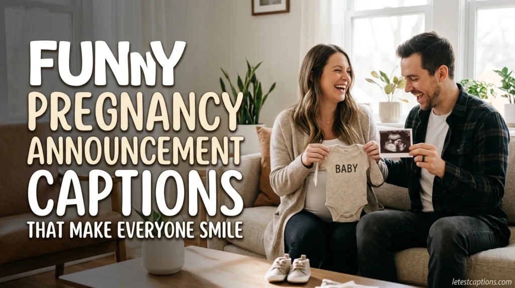 Funny Pregnancy Announcement Captions That Make Everyone Smile
