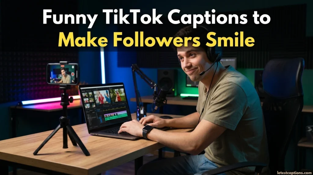 Funny TikTok Captions to Make Followers Smile