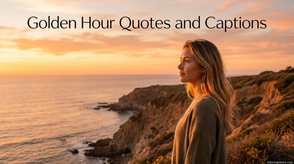 Golden Hour Quotes and Captions