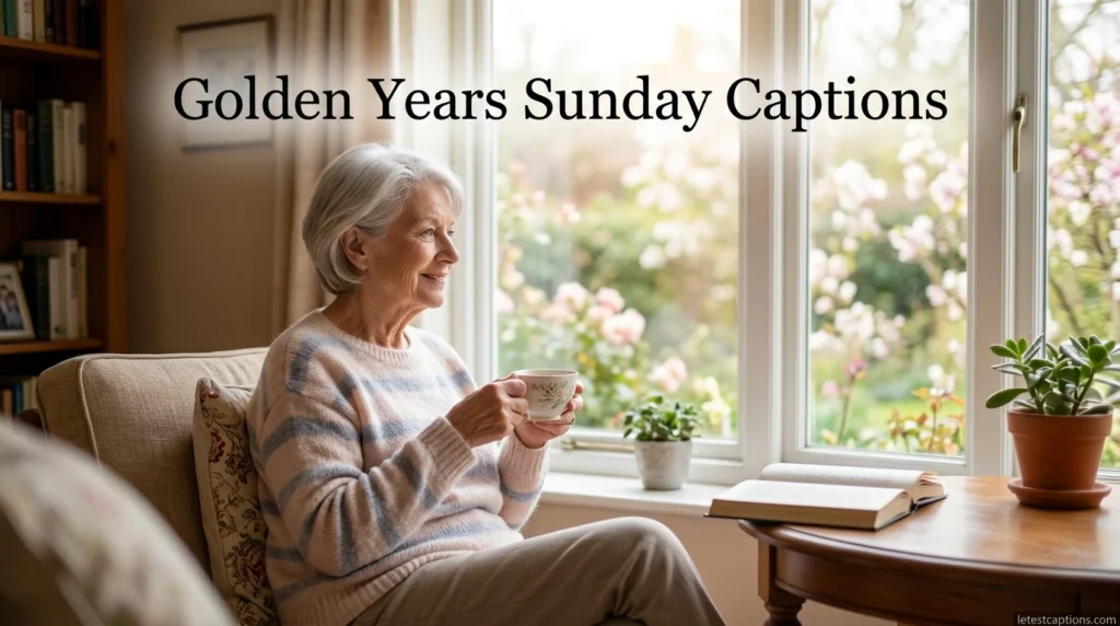 Golden Years Sunday Captions
