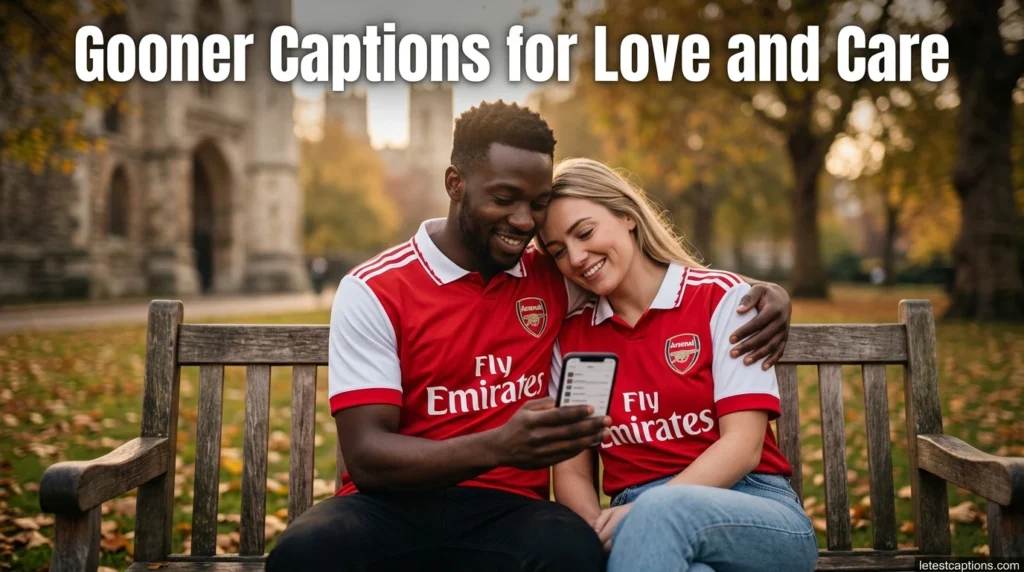 Gooner Captions for Love and Care