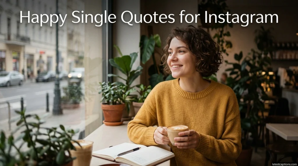 Happy Single Quotes for Instagram