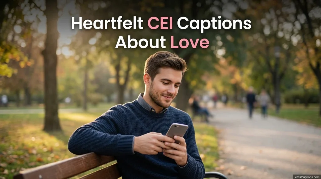 Heartfelt CEI Captions About Love