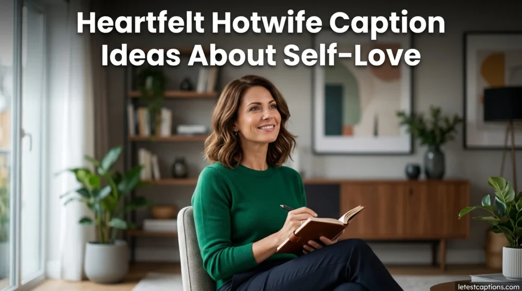 Heartfelt Hotwife Caption Ideas About Self-Love