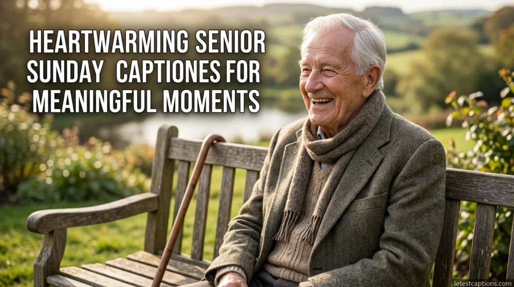 Heartwarming Senior Sunday Captions for Meaningful Moments