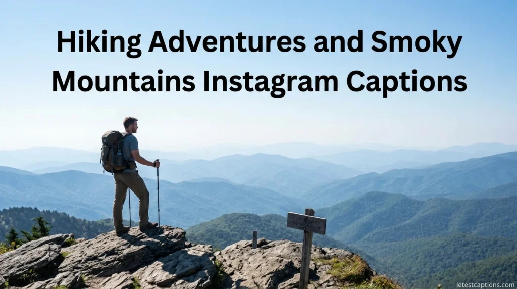 Hiking Adventures and Smoky Mountains Instagram Captions