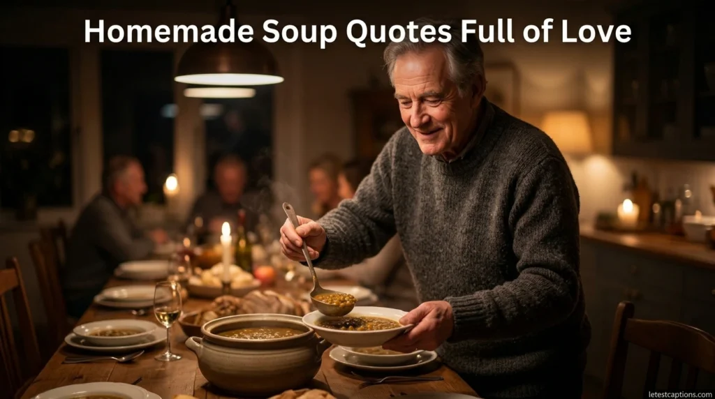 Homemade Soup Quotes Full of Love