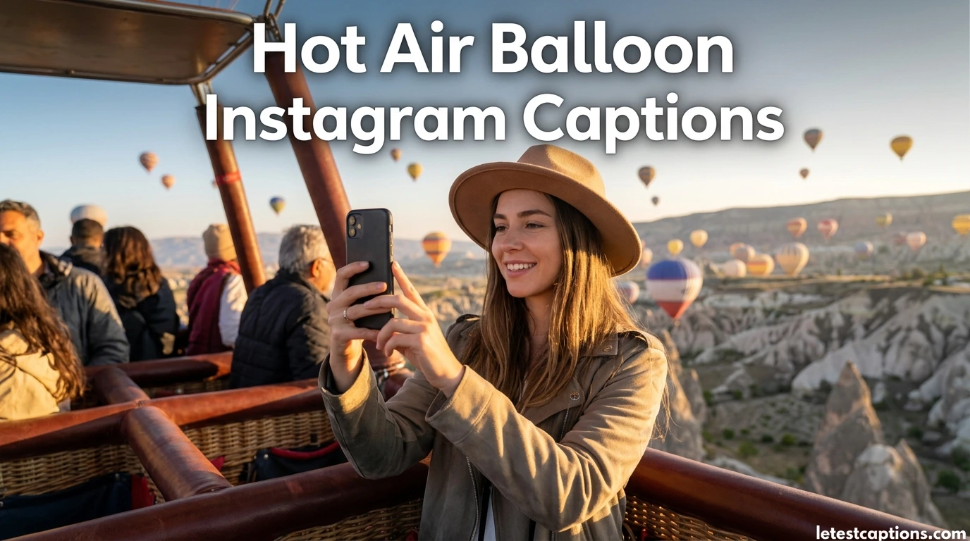 Hot Air Balloon Instagram Captions
