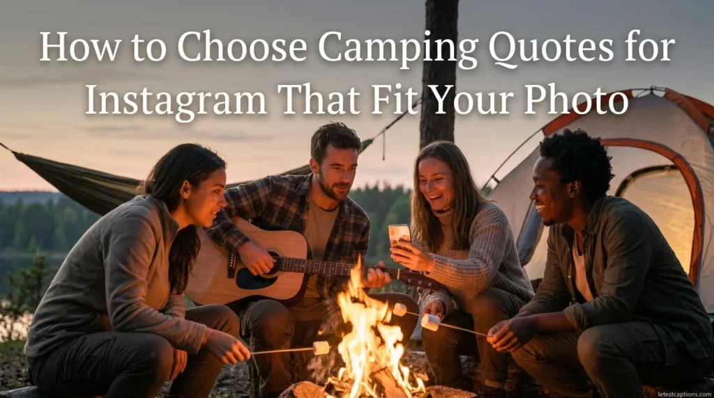 How to Choose Camping Quotes for Instagram That Fit Your Photo