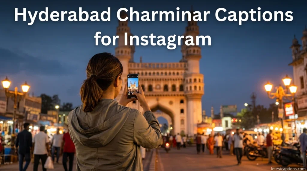 Hyderabad Charminar Captions for Instagram