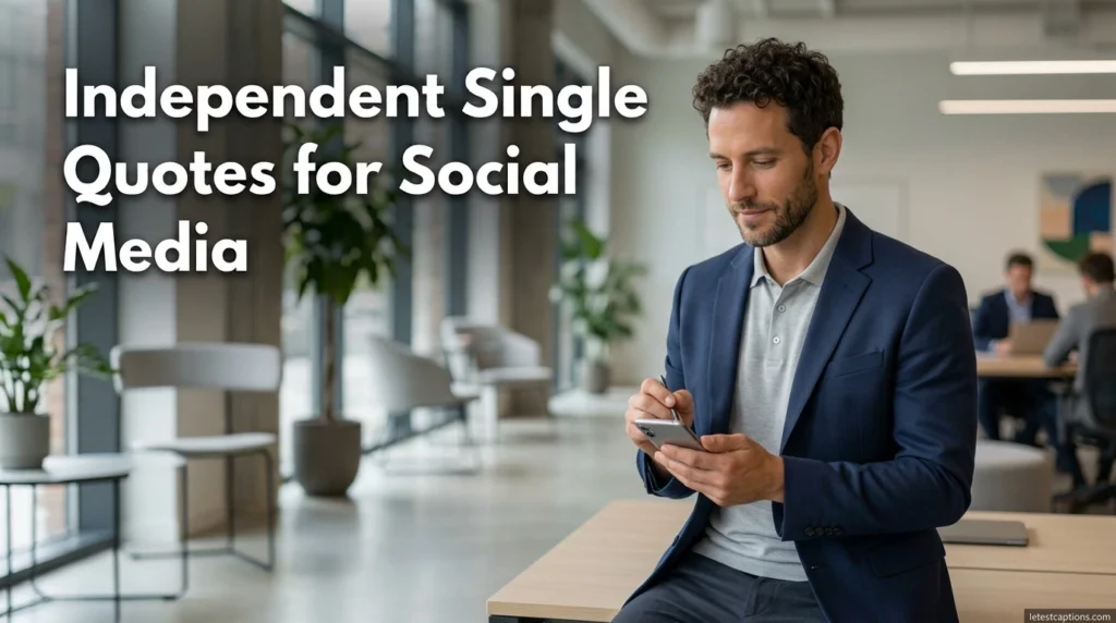 Independent Single Quotes for Social Media